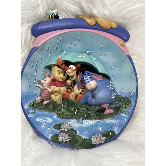 Bradford Exchange Other - Bradford Exchange Pooh's Hunnypot “IT'S JUST A SMALL PIECE OF WEATHER” 3D Plate